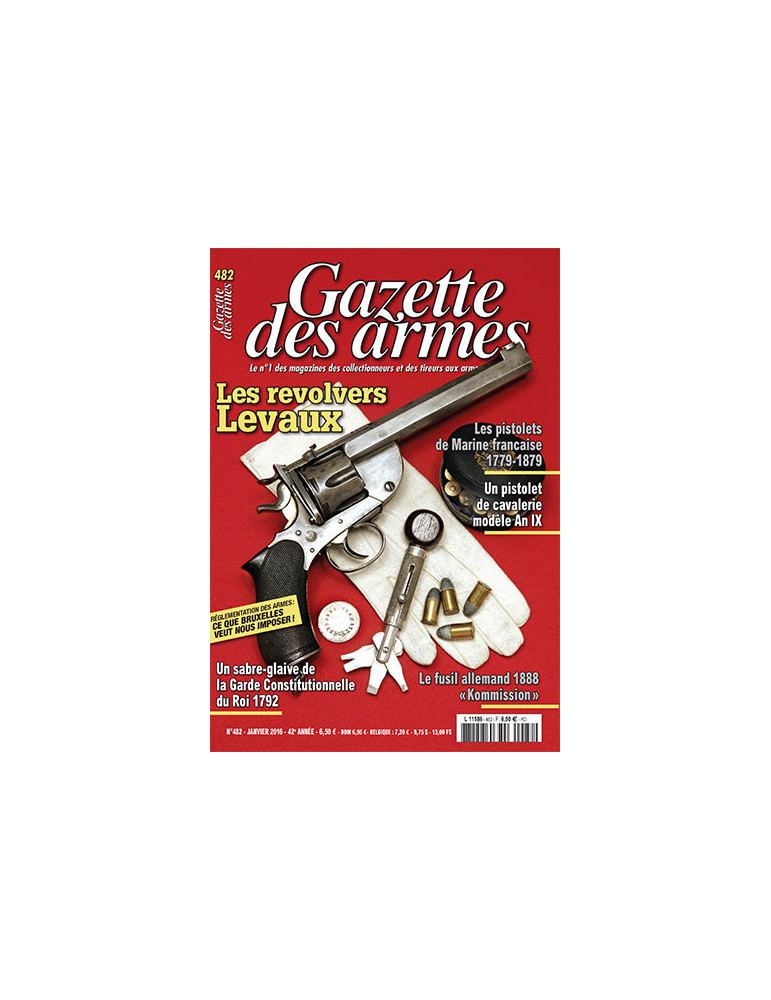 GAZETTE DES ARMES N¡482 JANVIER 2016