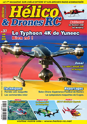 HELICO & DRONES RC N¡37 JANVIER - FVRIER 2016
