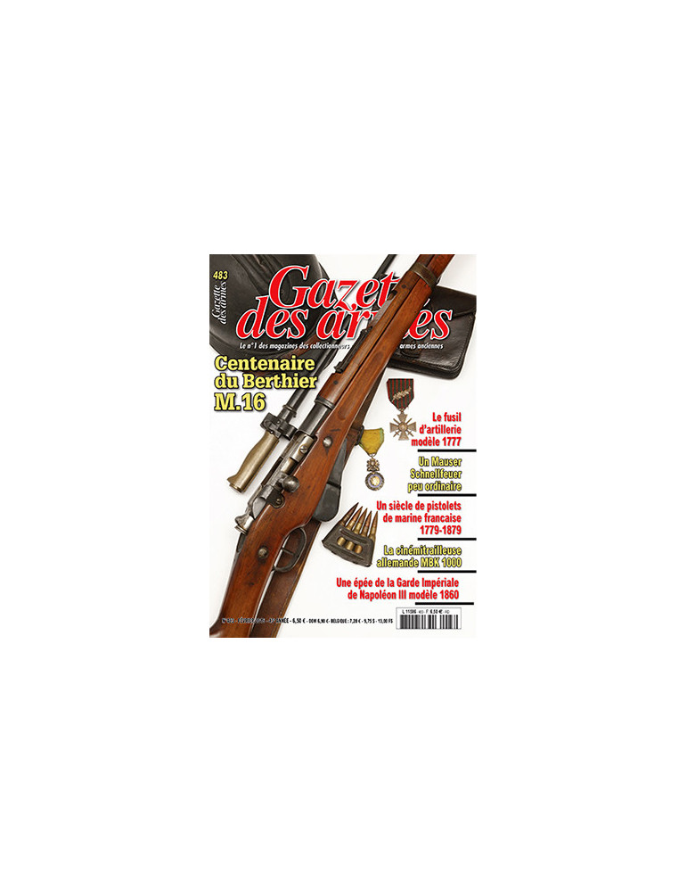 GAZETTE DES ARMES N¡483 FEVRIER 2016