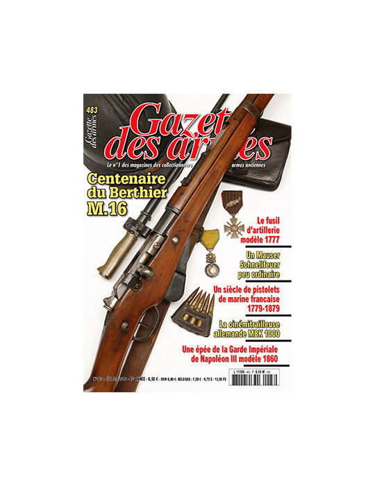 GAZETTE DES ARMES N¡483 FEVRIER 2016