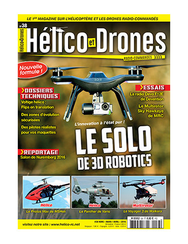 HELICO & DRONES RC N¡38 MARS AVRIL 2016