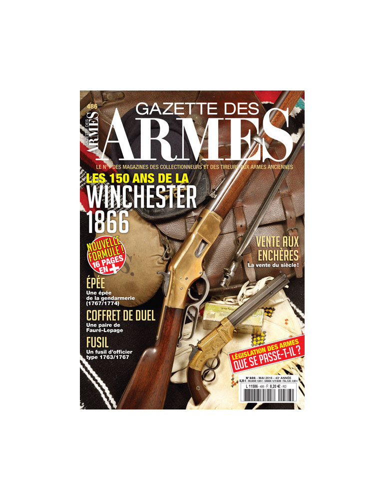GAZETTE DES ARMES N¡486 MAI 2016