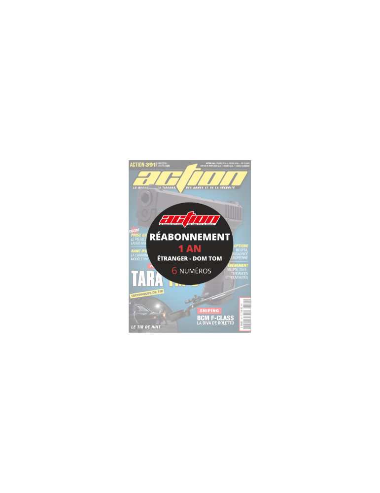 Rabonnement ACTION Export Europe DOM TOM 1 an