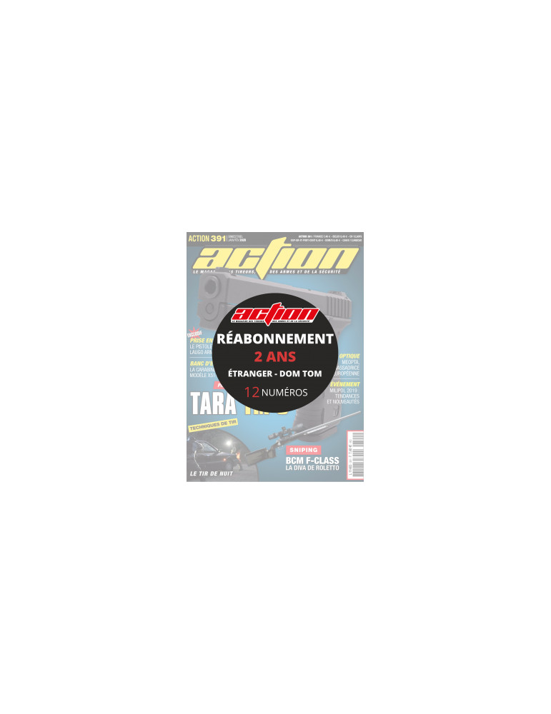 Rabonnement ACTION Export Europe DOM TOM 2 ans