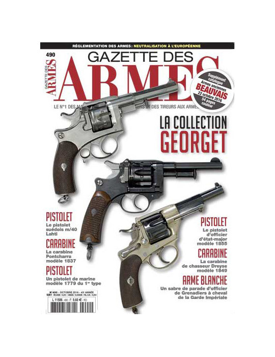 GAZETTE DES ARMES N¡490 Octobre 2016