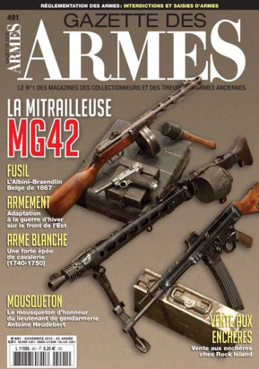 GAZETTE DES ARMES N¡491 Novembre 2016