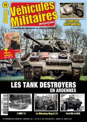 VEHICULES MILITAIREs N¡72 Decembre 2016 Janvier 2017