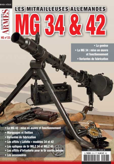HS GDA N¡ 23 - LES MITRAILLEUSES ALLEMANDES MG 34 & 42