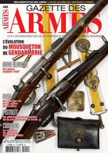 GAZETTE DES ARMES N¡492 Decembre 2016