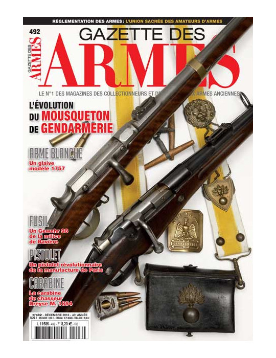 GAZETTE DES ARMES N¡492 Decembre 2016