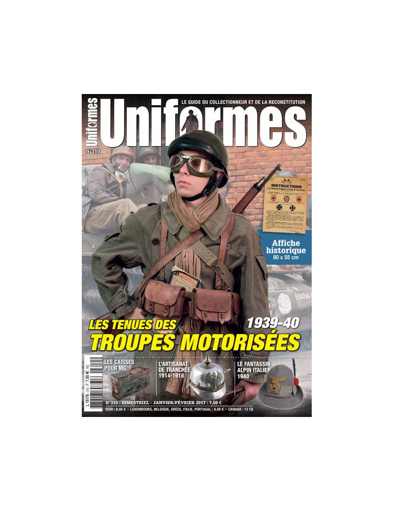 UNIFORMES N¡310 Janvier Fevrier 2017