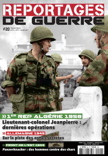 REPORTAGES DE GUERRE 20 Janvier Fevrier Mars 2017