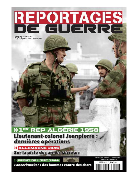 REPORTAGES DE GUERRE 20 Janvier Fevrier Mars 2017