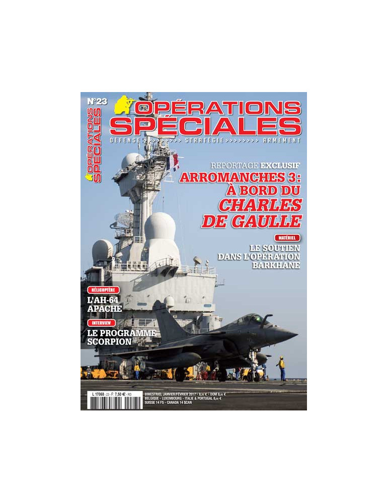 OPERATIONS SPECIALES N¡23 Janvier Fevrier 2017