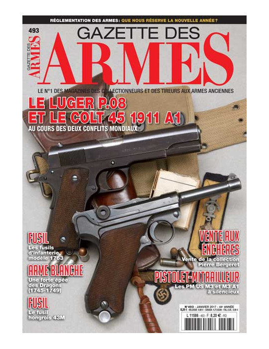 GAZETTE DES ARMES N¡493 Janvier 2017