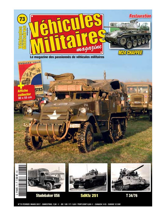 VEHICULES MILITAIRES N¡73 Fevrier Mars 2017