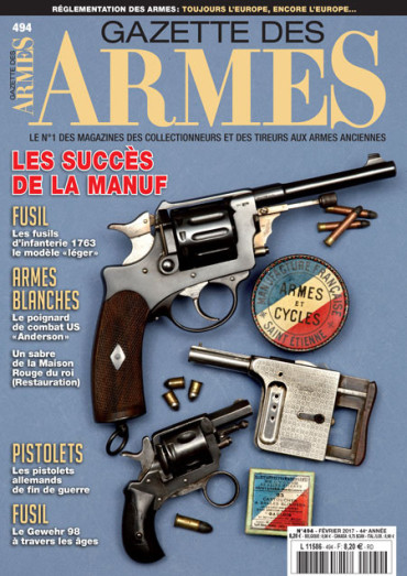 GAZETTE DES ARMES N¡494 Fvrier 2017