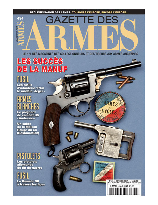 GAZETTE DES ARMES N¡494 Fvrier 2017