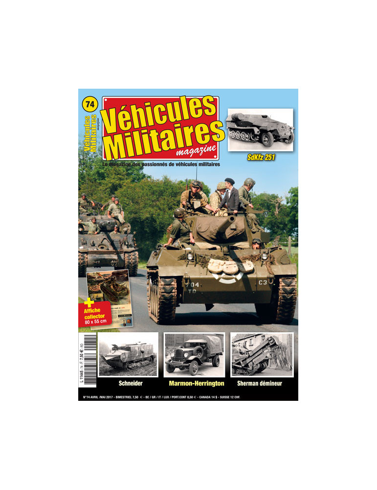 VEHICULES MILITAIRES N¡74 Avril Mai 2017