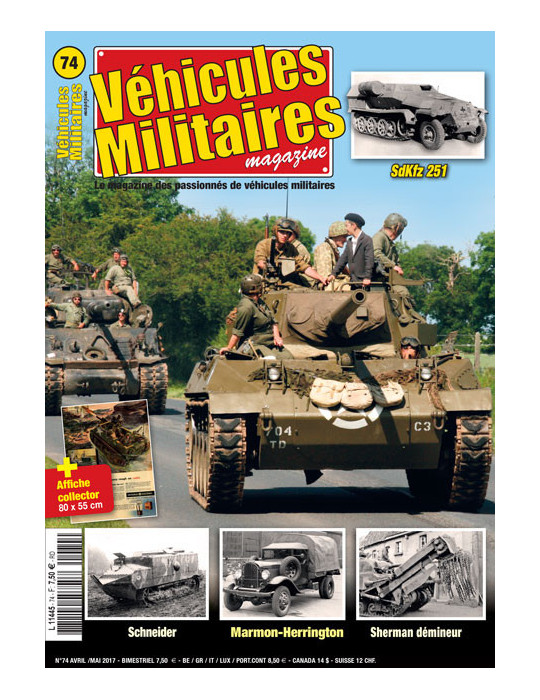 VEHICULES MILITAIRES N¡74 Avril Mai 2017