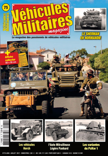 VEHICULES MILITAIRES N¡75 Juin Juillet 2017