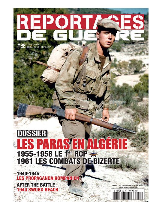 REPORTAGES DE GUERRE 22 Juillet Aout Septembre 2017