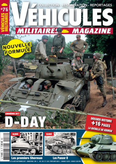 VEHICULES MILITAIRES N¡76 Aout Septembre 2017