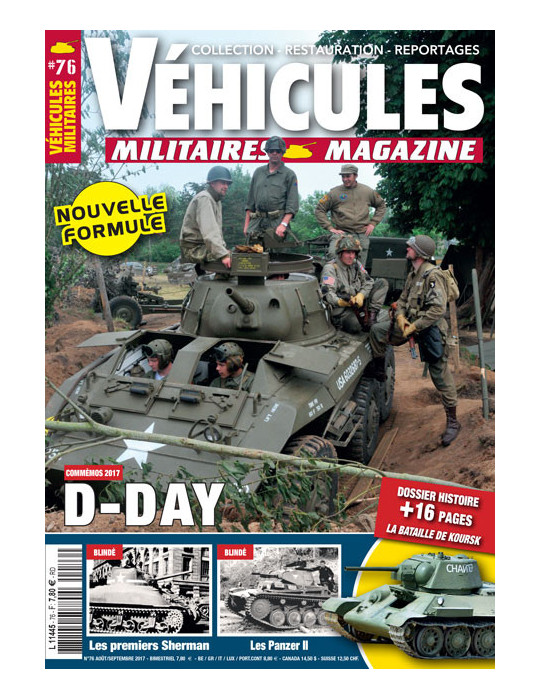 VEHICULES MILITAIRES N¡76 Aout Septembre 2017