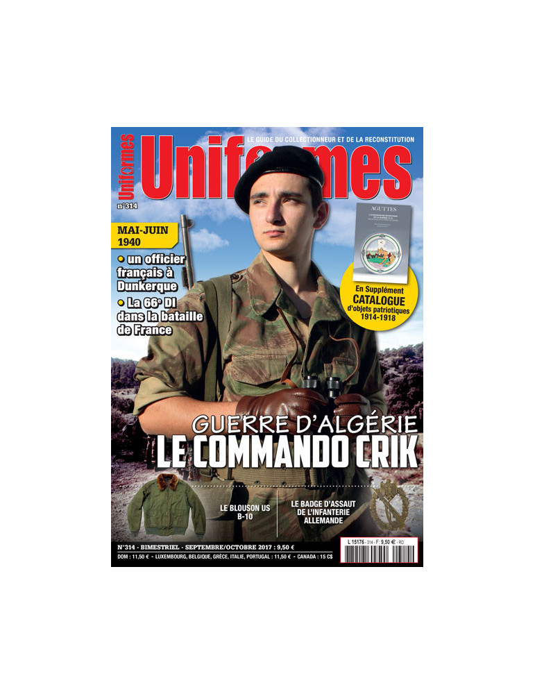 UNIFORMES N¡314 Septembre Octobre 2017