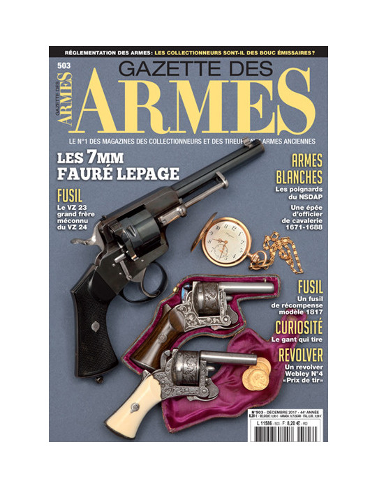 GAZETTE DES ARMES N¡503 Dcembre 2017