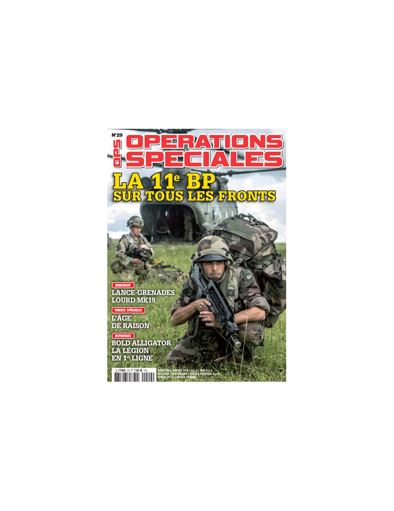 OPERATIONS SPECIALES N¡29 Janvier Fevrier 2018