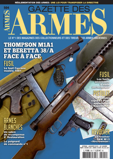 GAZETTE DES ARMES N¡504 Janvier 2018
