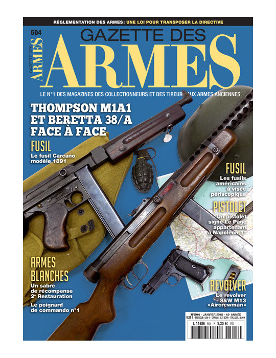 GAZETTE DES ARMES N¡504 Janvier 2018