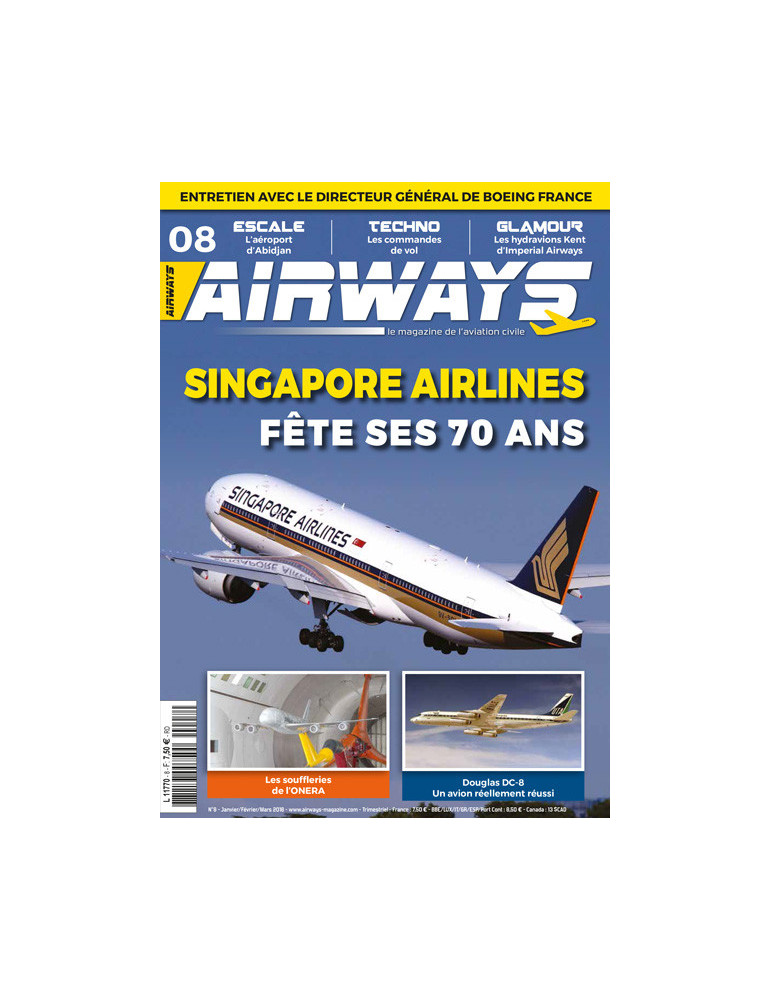 AIRWAYS N¡8 Janvier fevrier Mars 2018