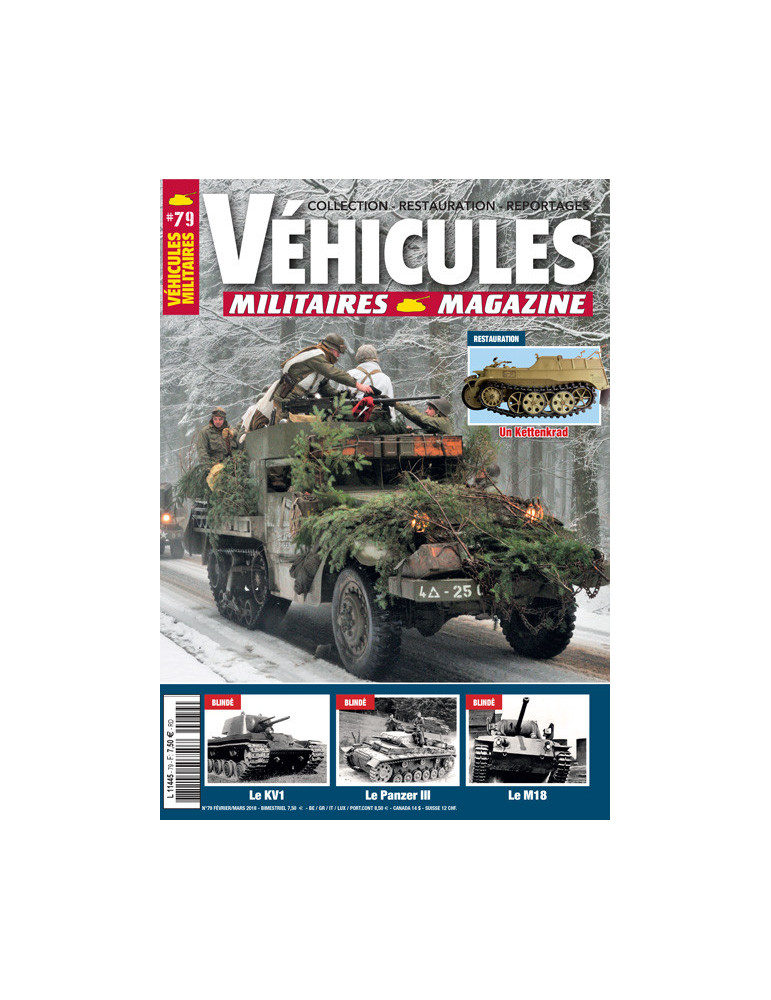 VEHICULES MILITAIRES N¡79 Fevrier Mars 2018 VEHICULES MILITAIRES N¡79 Fevrier Mars 2018