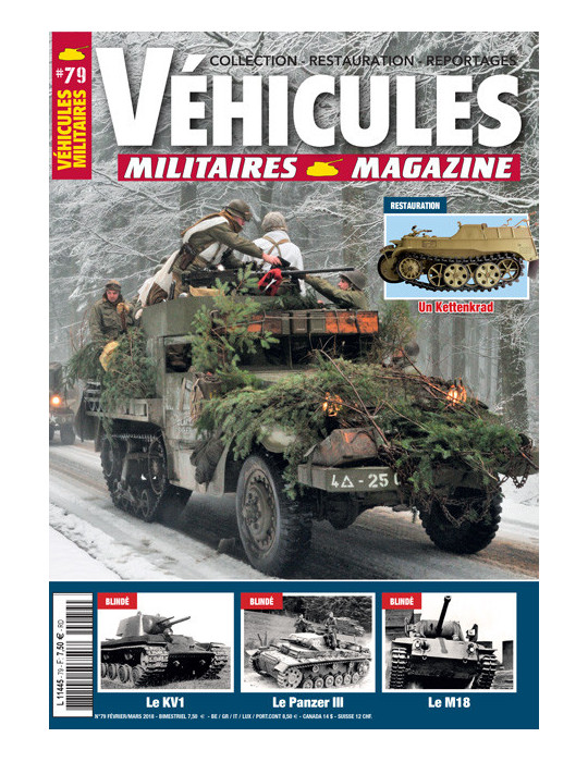 VEHICULES MILITAIRES N¡79 Fevrier Mars 2018