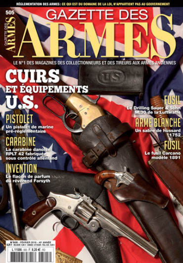 GAZETTE DES ARMES N¡505 Fevrier 2018