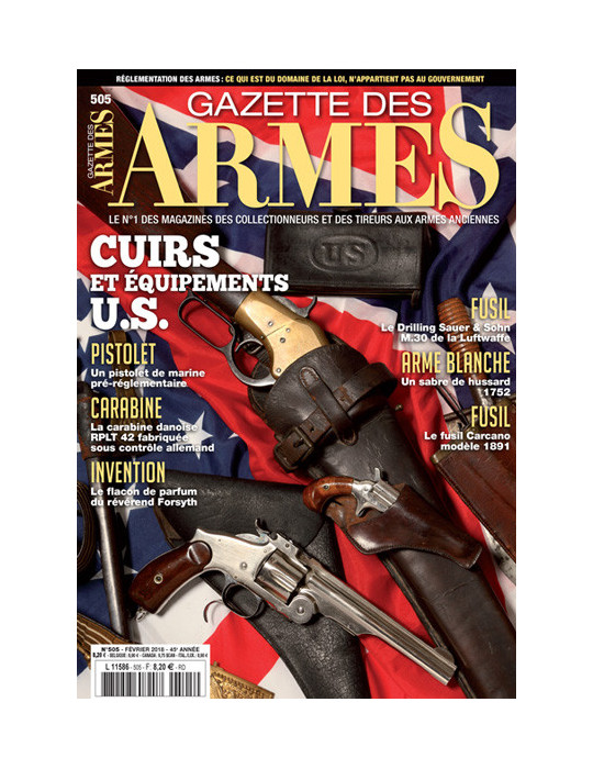 GAZETTE DES ARMES N¡505 Fevrier 2018