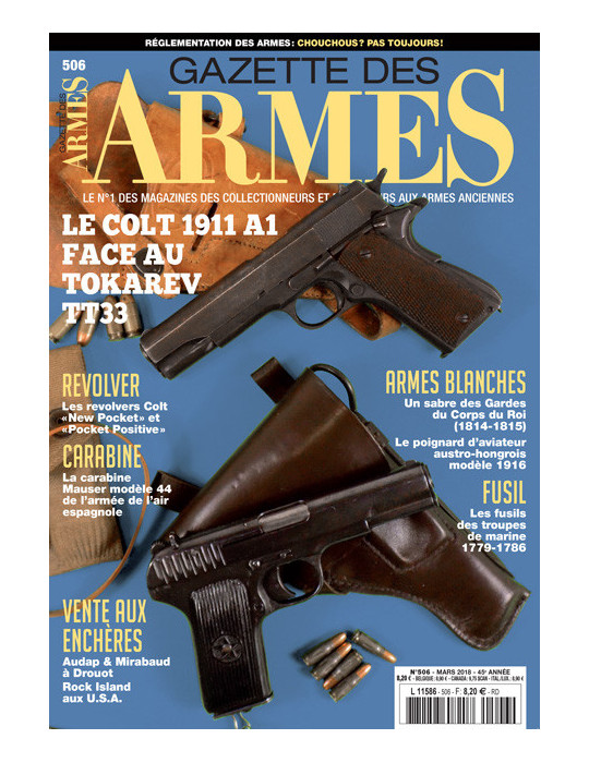 GAZETTE DES ARMES N¡506 Mars 2018