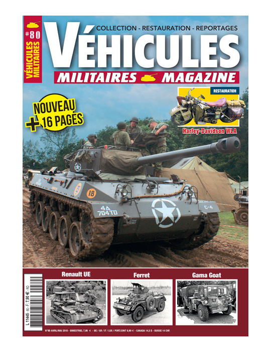 VEHICULES MILITAIRES N¡80 Avril Mai 2018