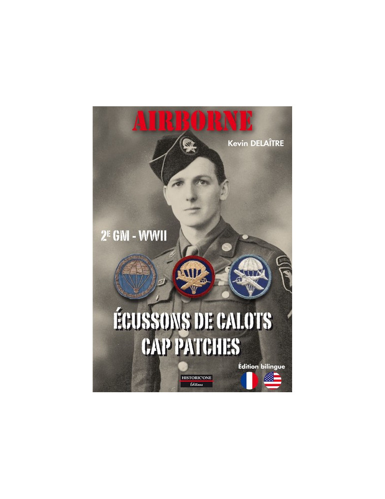 AIRBORNE WWII ECUSSONS DE CALOTS CAP PATCHES AIRBORNE WWII ECUSSONS DE CALOTS CAP PATCHES
