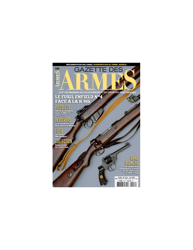 GAZETTE DES ARMES N¡508 Mai 2018 GAZETTE DES ARMES N¡508 Mai 2018