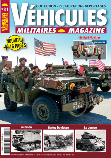 VEHICULES MILITAIRES N¡81 Juin Juillet 2018
