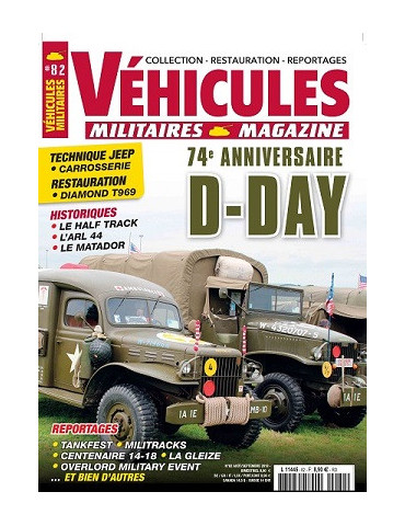 VEHICULES MILITAIRES N¡82 Aout Septembre 2018