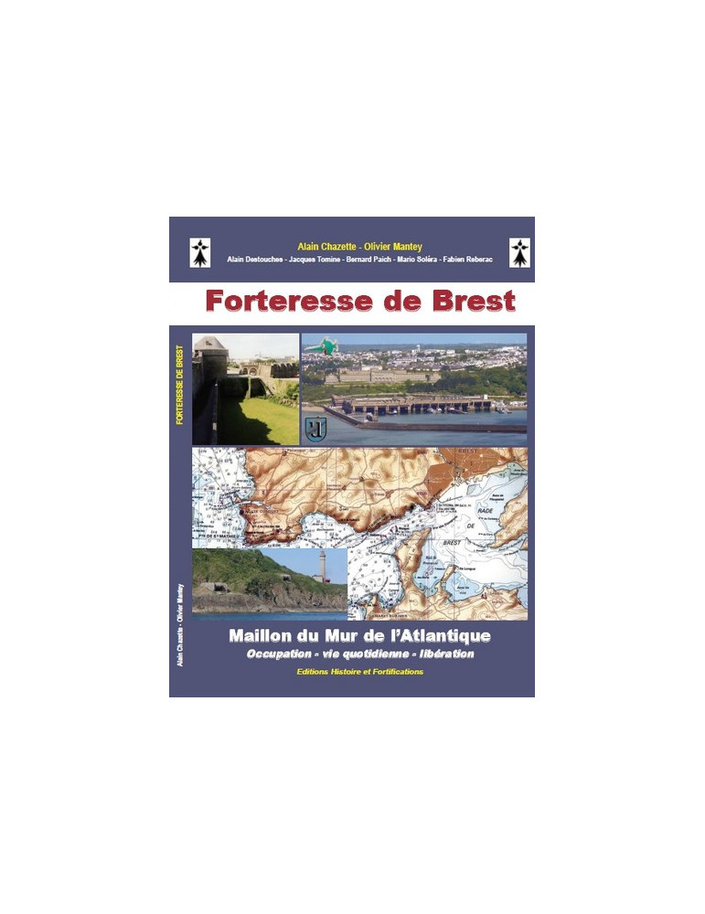 FORTERESSE DE BREST: MAILLON DU MUR DE LÔATLANTIQUE