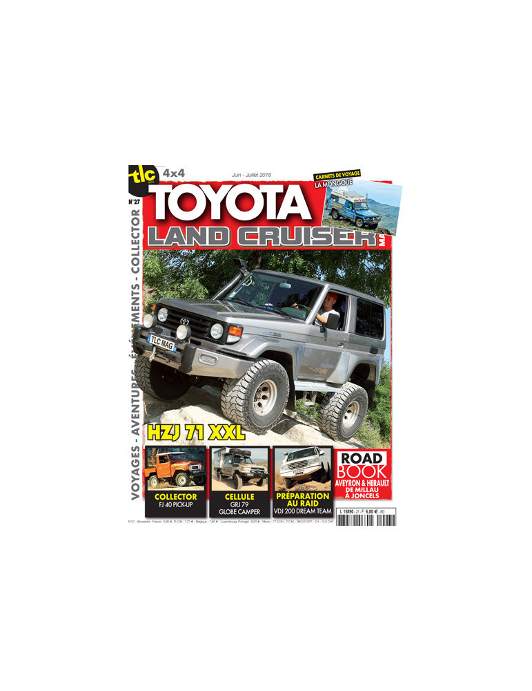 TOYOTA LAND CRUISER N¡27 Juin Juillet 2018