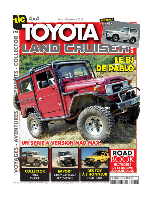 TOYOTA LAND CRUISER N¡28 Aout Septembre 2018