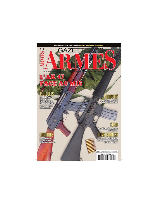 GAZETTE DES ARMES N¡513 NOVEMBRE 2018