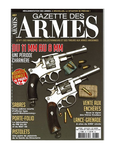 GAZETTE DES ARMES N¡487 JUIN 2016