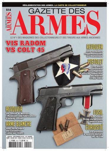 GAZETTE DES ARMES N¡514 DECEMBRE 2018
